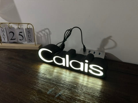 Holden VN CP Calais Badge - Light Up Artwork / Illuminated Wall Art / LED Display Sign