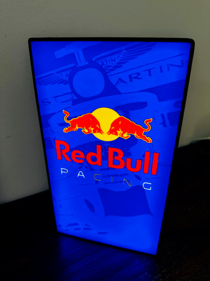 Red Bull F1 Racing - Detailed - Light Up Artwork / LED Wall Art / Display