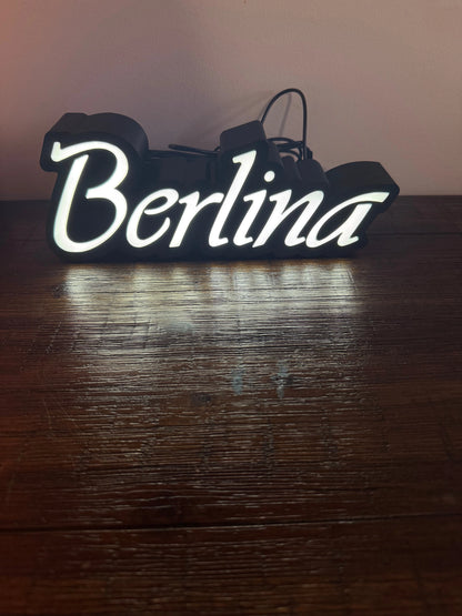Holden Commodore VN VP Berlina Badge - Light Up Artwork / LED Sign