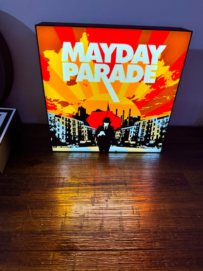 Mayday Parade Illuminated Wall Sign - USB Powered LED Display
