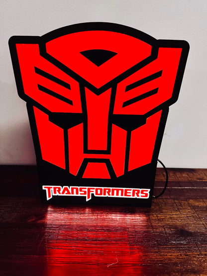 Transformers: Decepticon and Autobots Logos - Light up signs!