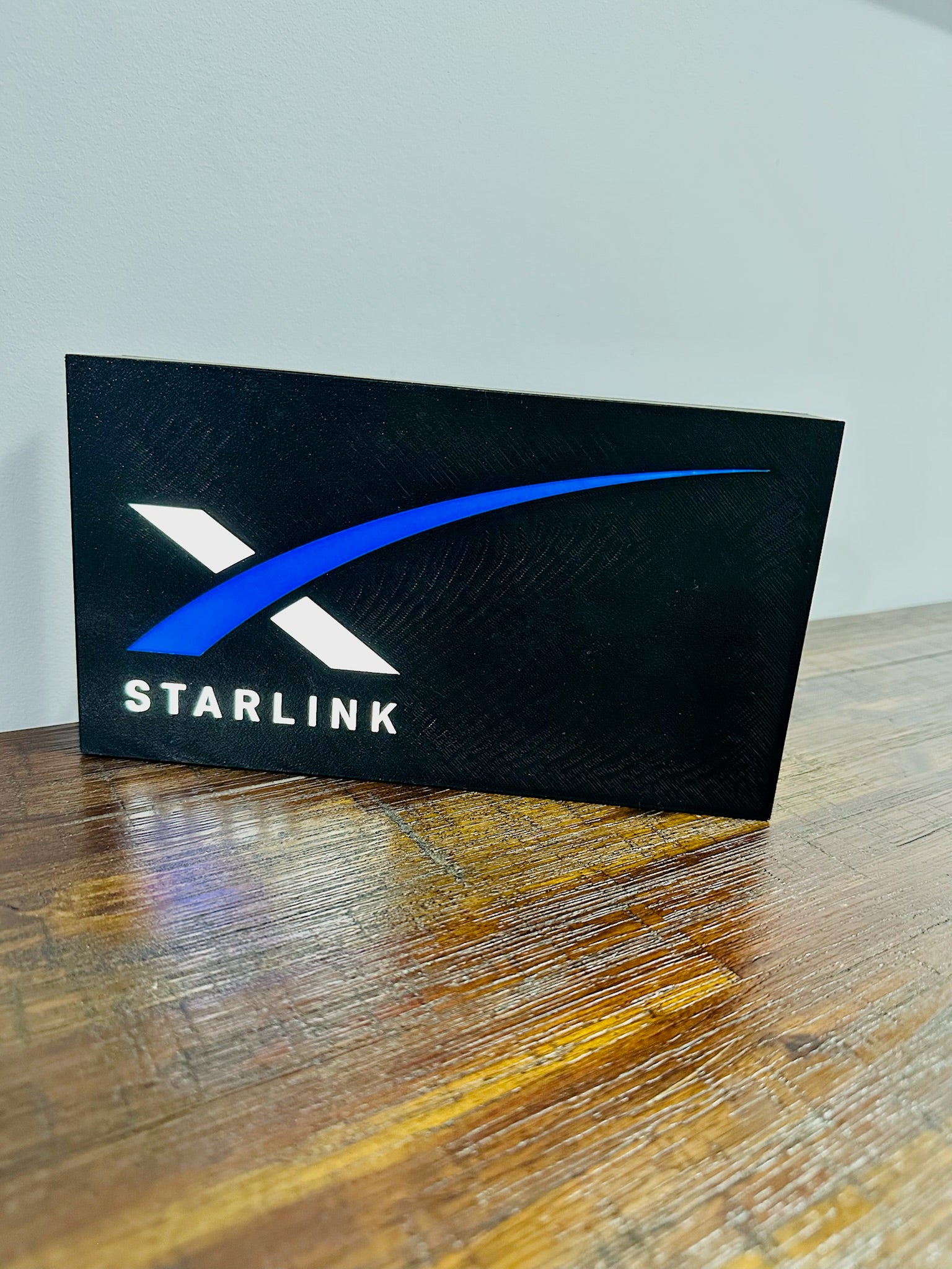 Starlink X Logo - Light Up Decoration / Wall Art - USB Powered