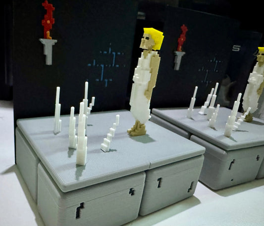 Prince of Persia - 3D Diorama Display - Retro Gaming