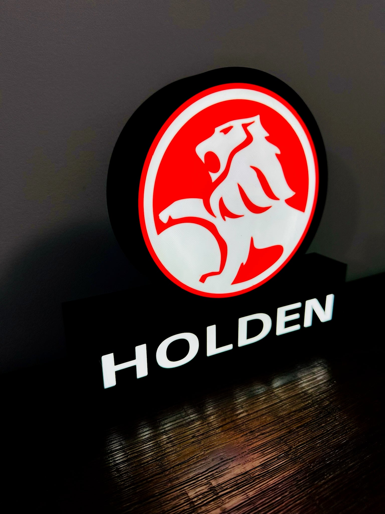 Holden Logo - Light up sign - USB Powered