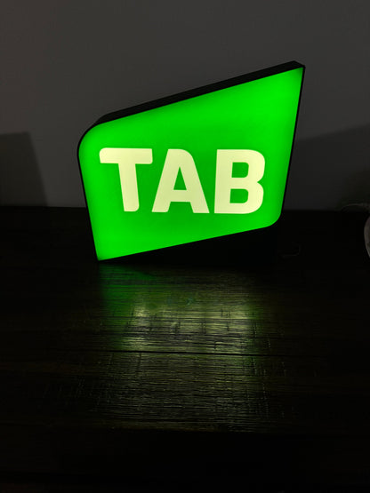 TAB Logo - LED Light up Wall Sign / Wall Art