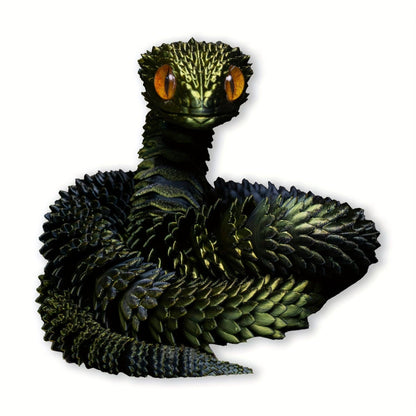 Flexible Large Flexible Snake - Perfect for a Halloween Decoration, or Christmas Gift! - Michael's 3D World