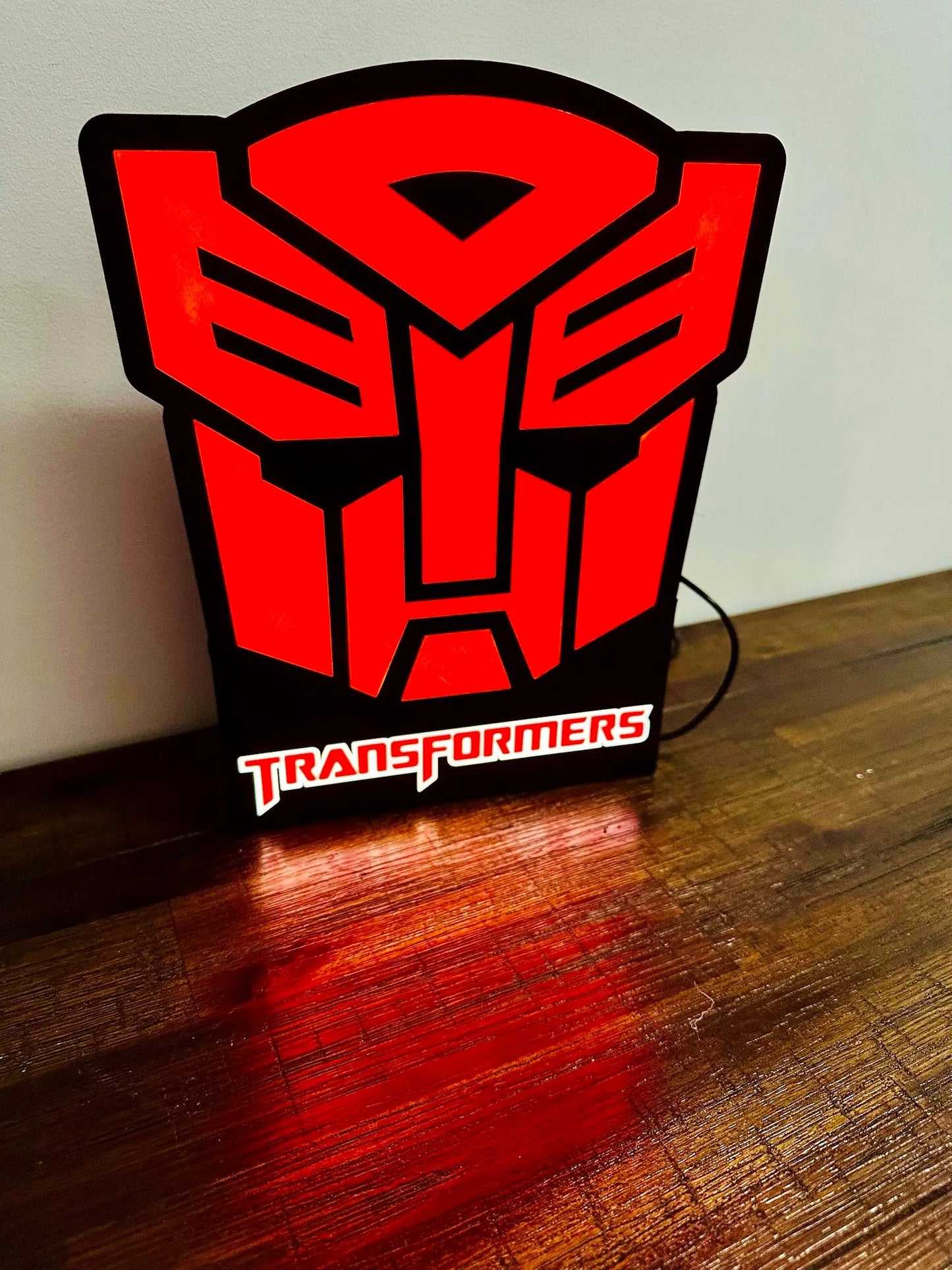 Transformers: Decepticon and Autobots Logos - Light up signs!