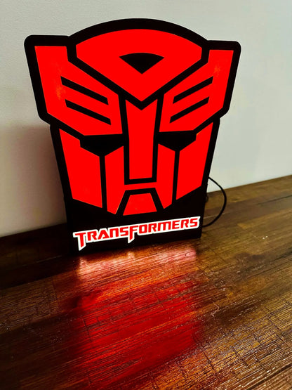 Transformers: Decepticon and Autobots Logos - Light up signs!