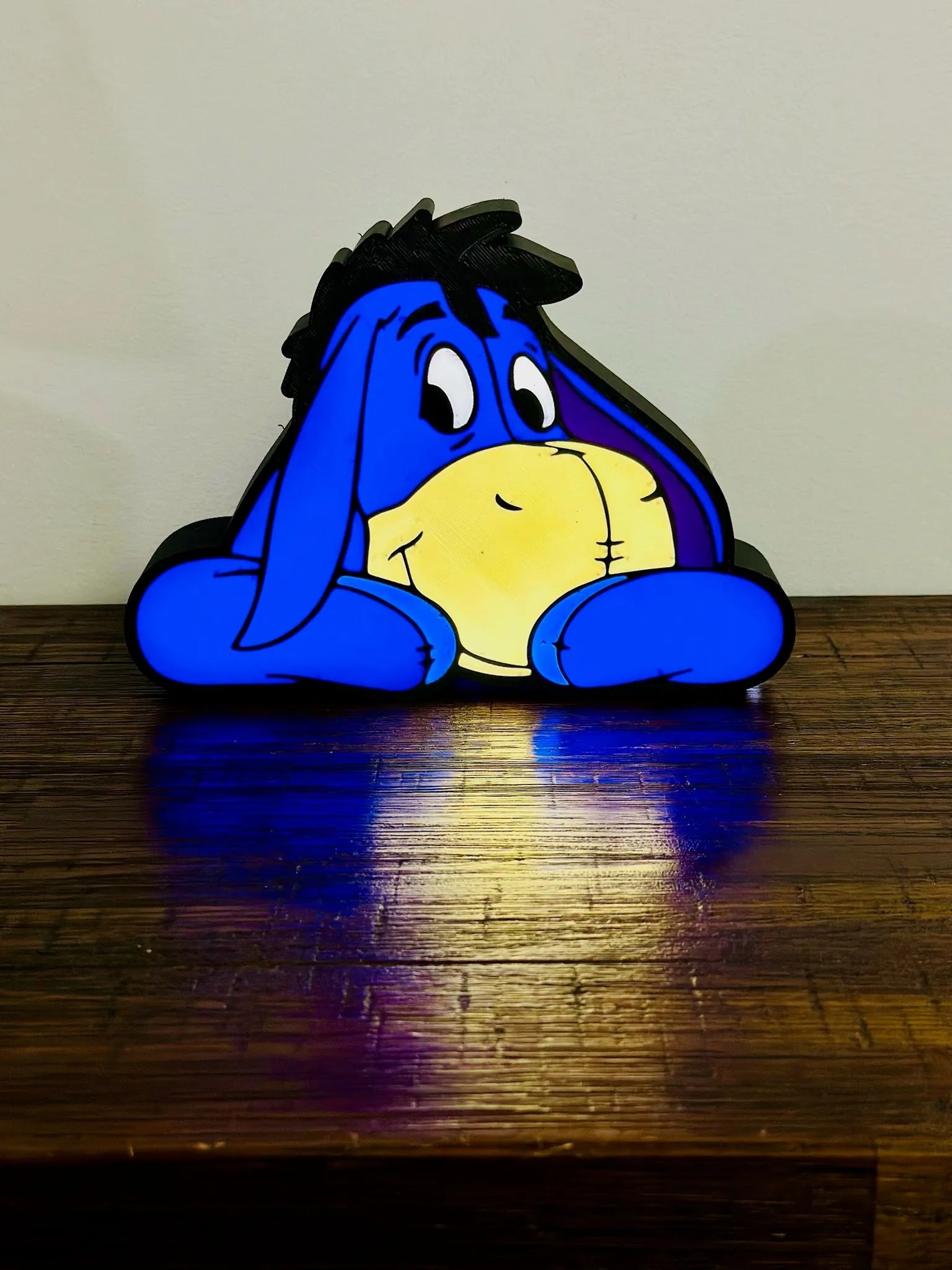 Eeyore - Super Cute - Light Up Wall Art - USB Power
