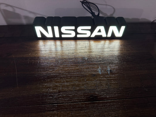 Nissan Logo - Light up sign - USB Powered