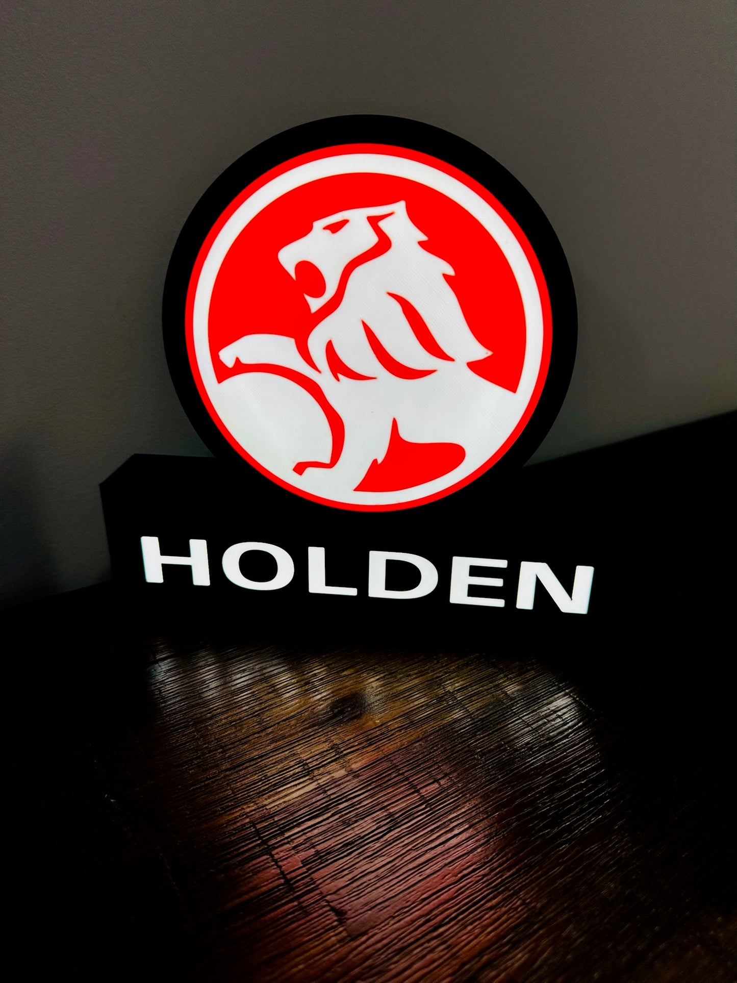 Holden Logo - Light up sign - USB Powered