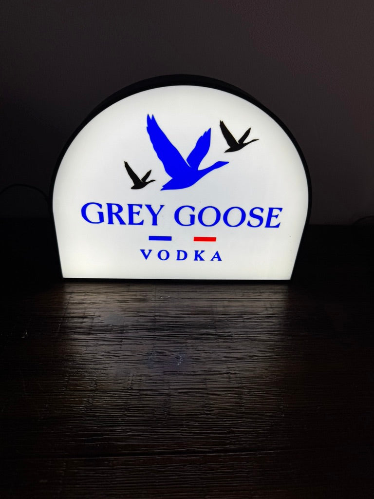 Grey Goose - LED Light Up Wall Art / Sign