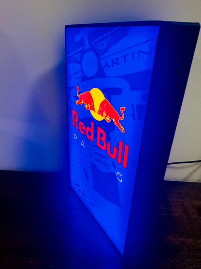 Red Bull F1 Racing - Detailed - Light Up Artwork / LED Wall Art / Display