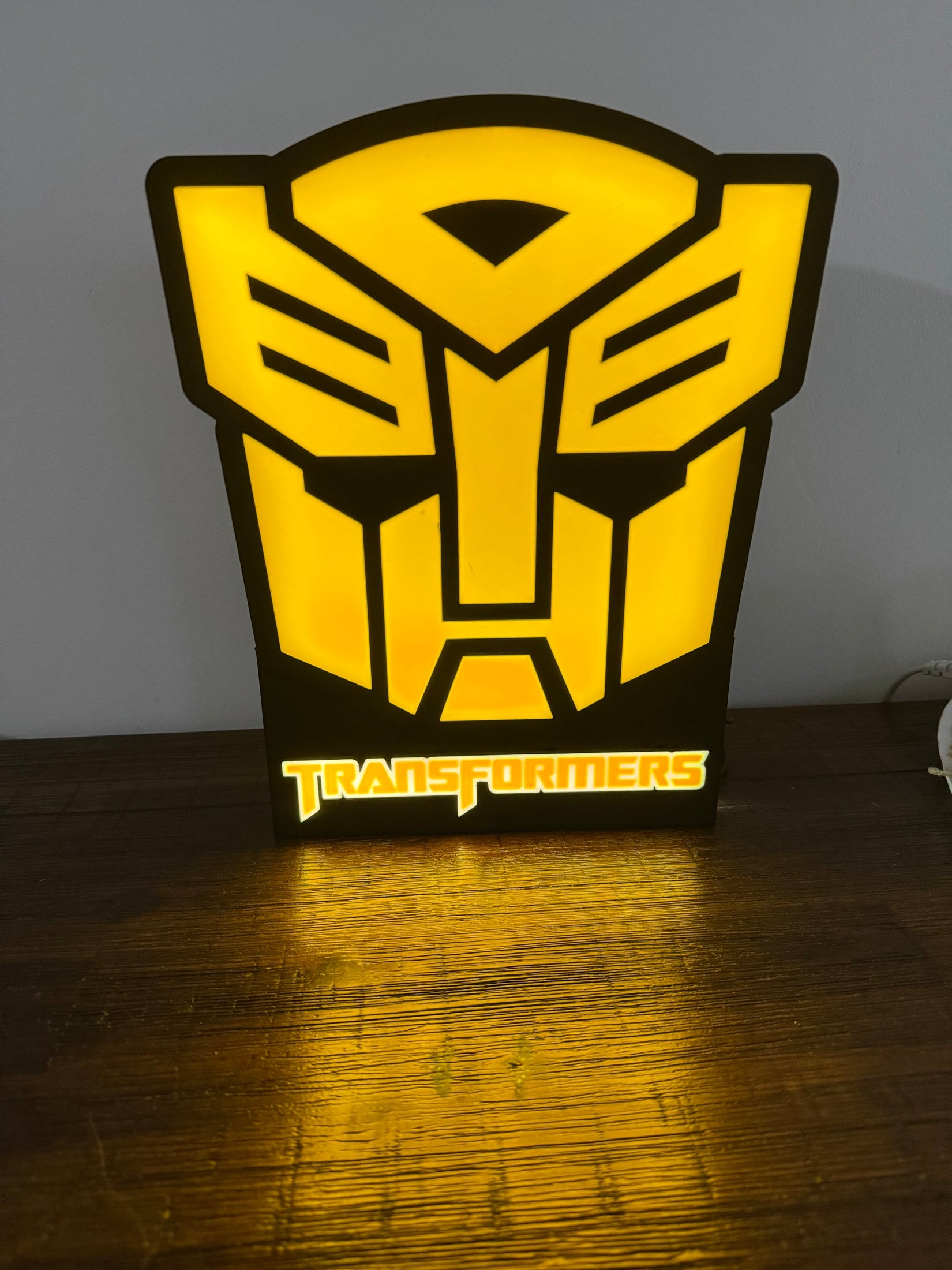 Transformers: Decepticon and Autobots Logos - Light up signs!