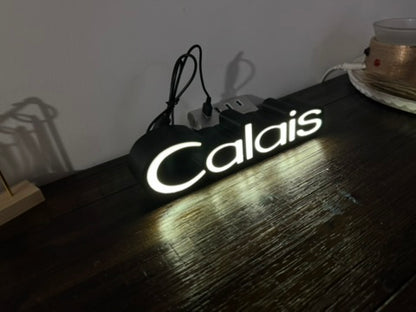 Holden VN CP Calais Badge - Light Up Artwork / Illuminated Wall Art / LED Display Sign