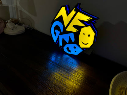 Arcade: Neo Geo Logo in a Light-up Sign / Wall Art / Night Light
