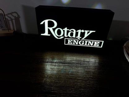 Mazda - Rotary Engine - Light Up Artwork / Wall Art / Sign