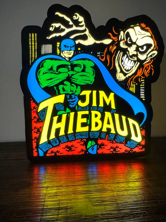 Jim Thiebaud - Skate Artwork - LED Light up artwork / Wall Art / Sign