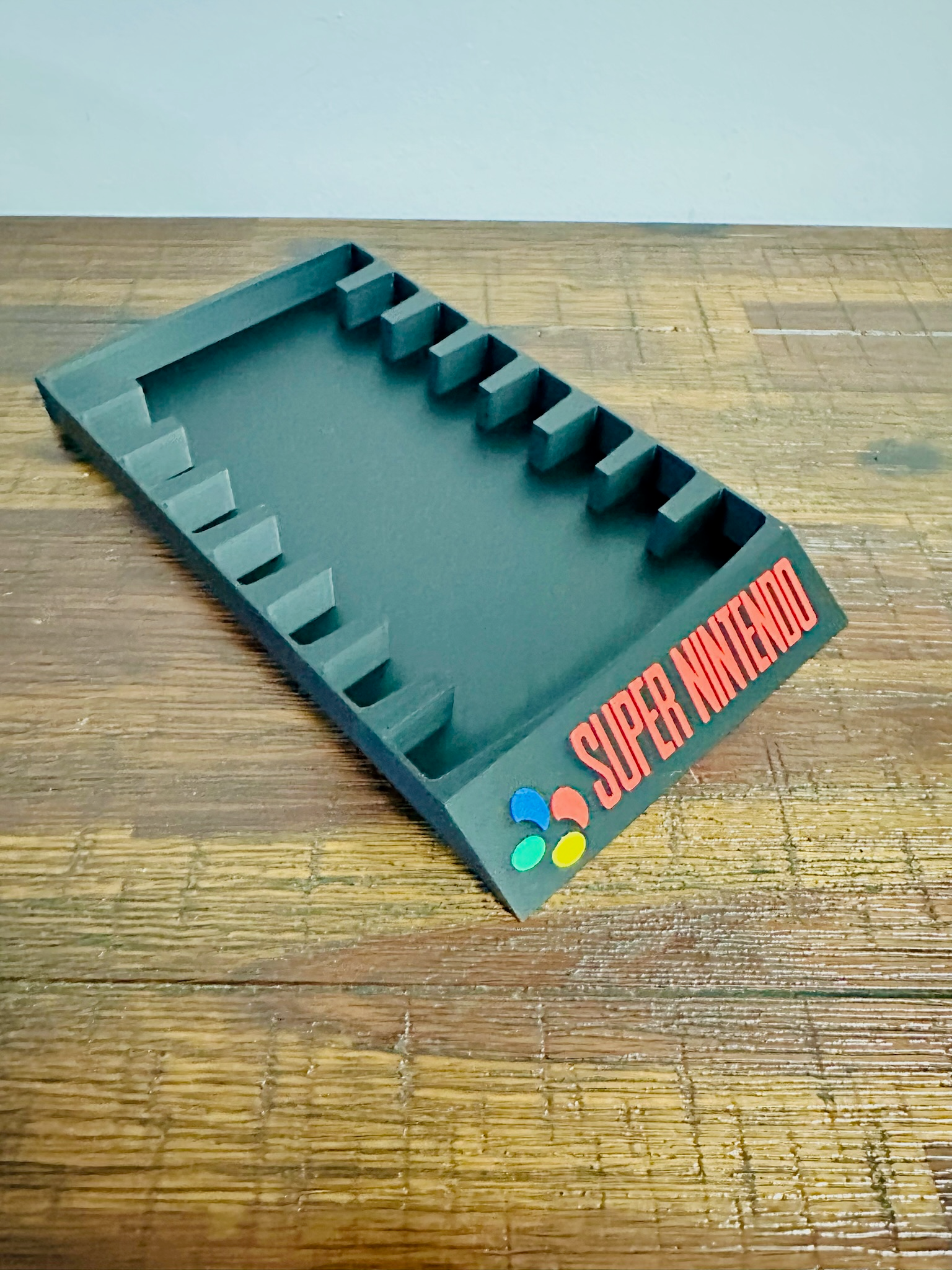 Super Nintendo Game Holder - PAL/Euro Version, Holds 8 Games - 2 Designs/Colours