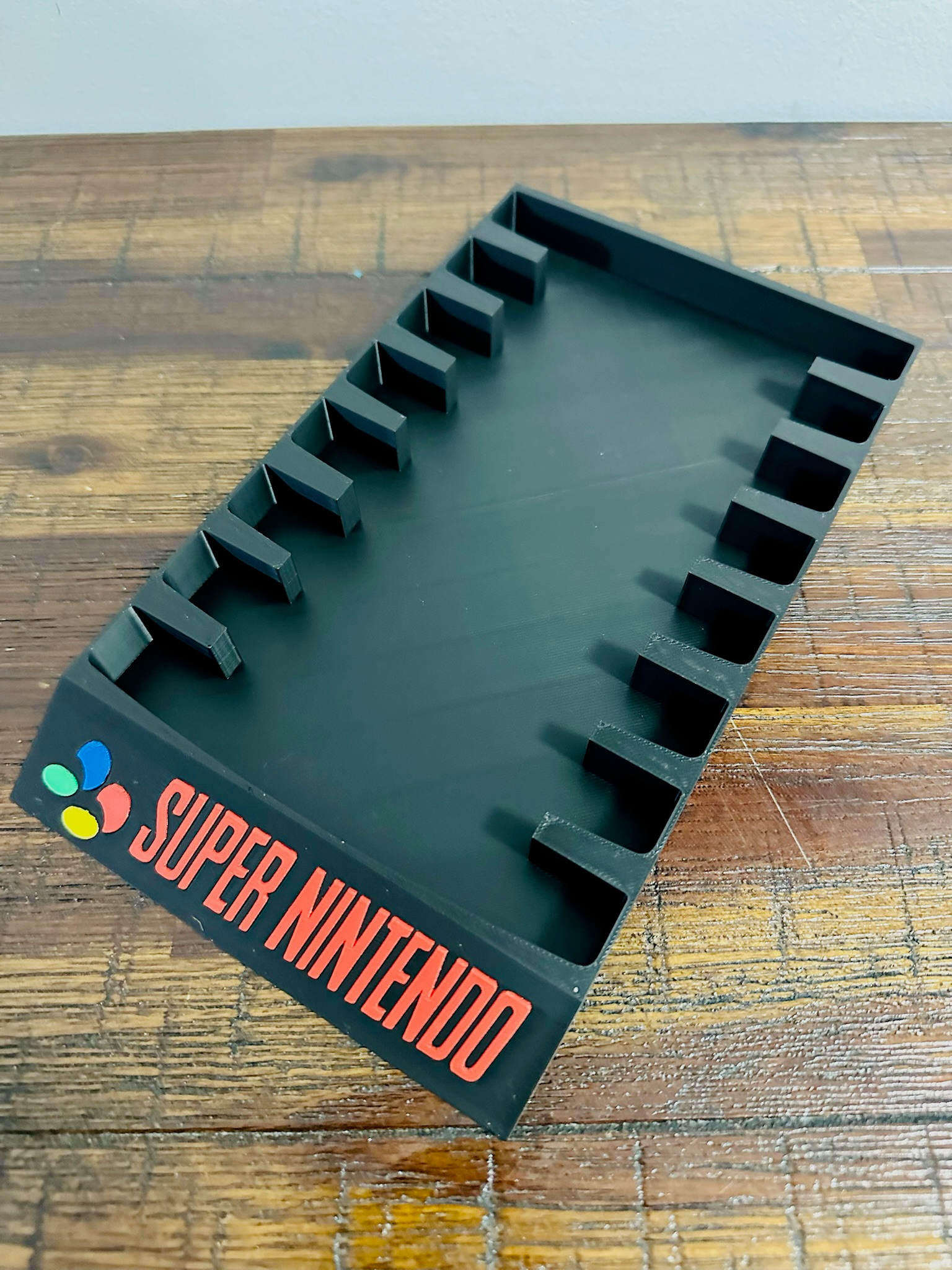 Super Nintendo Game Holder - PAL/Euro Version, Holds 8 Games - 2 Designs/Colours