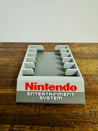 Original Nintendo NES Cartridge - Black or Grey Game Holder/Stand