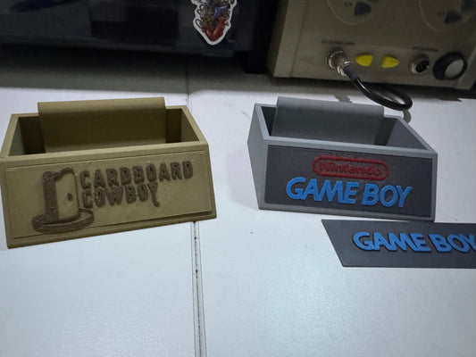 Nintendo Gameboy Console Holder - With Front Logo