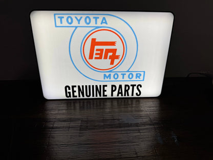 Toyota TEQ Motor - Genuine Parts - Light Up Artwork / Wall Art / Sign