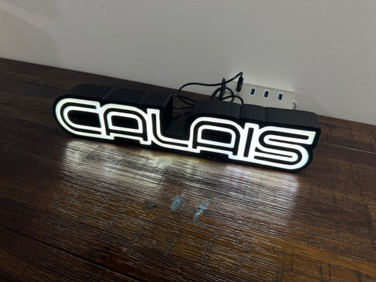 Holden Calais Badge Logo - Light Up Artwork / Wall Art / Sign