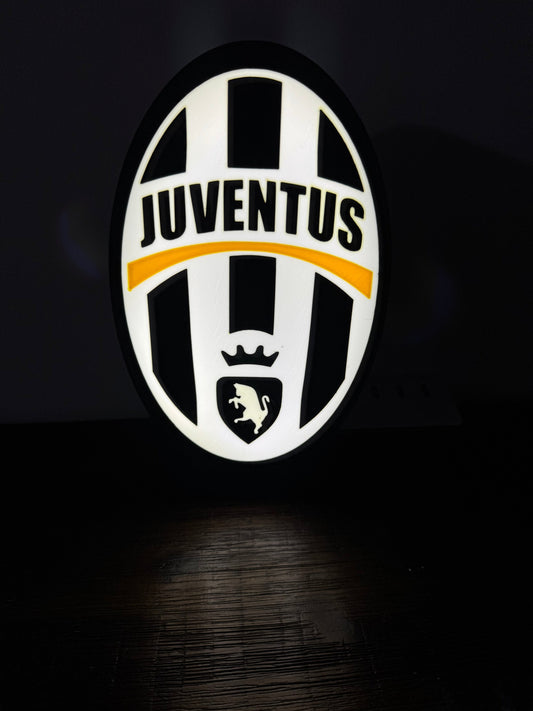 Juventus Logo - LED Light Up Sign - USB Powered