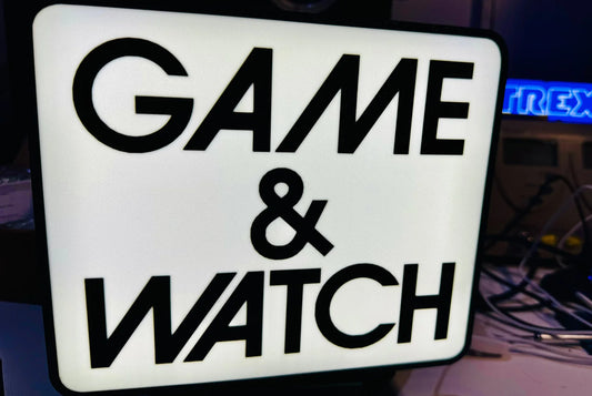 Game & Watch Bundle - 3 LED Display Lights / Wall Art