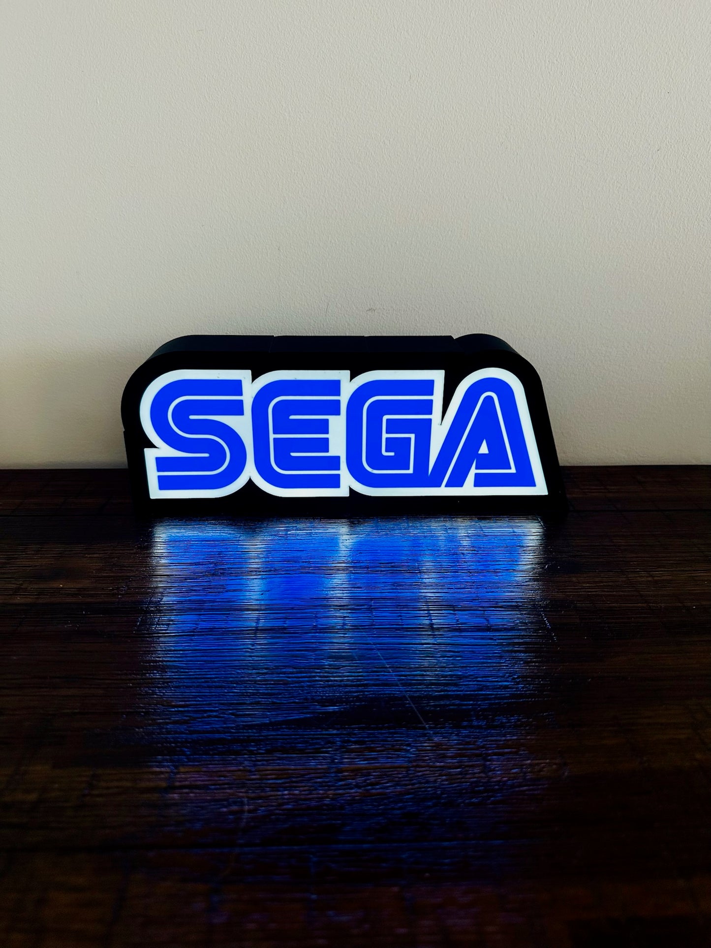 SEGA Light-up Fan Sign - Wall Art - Night Light