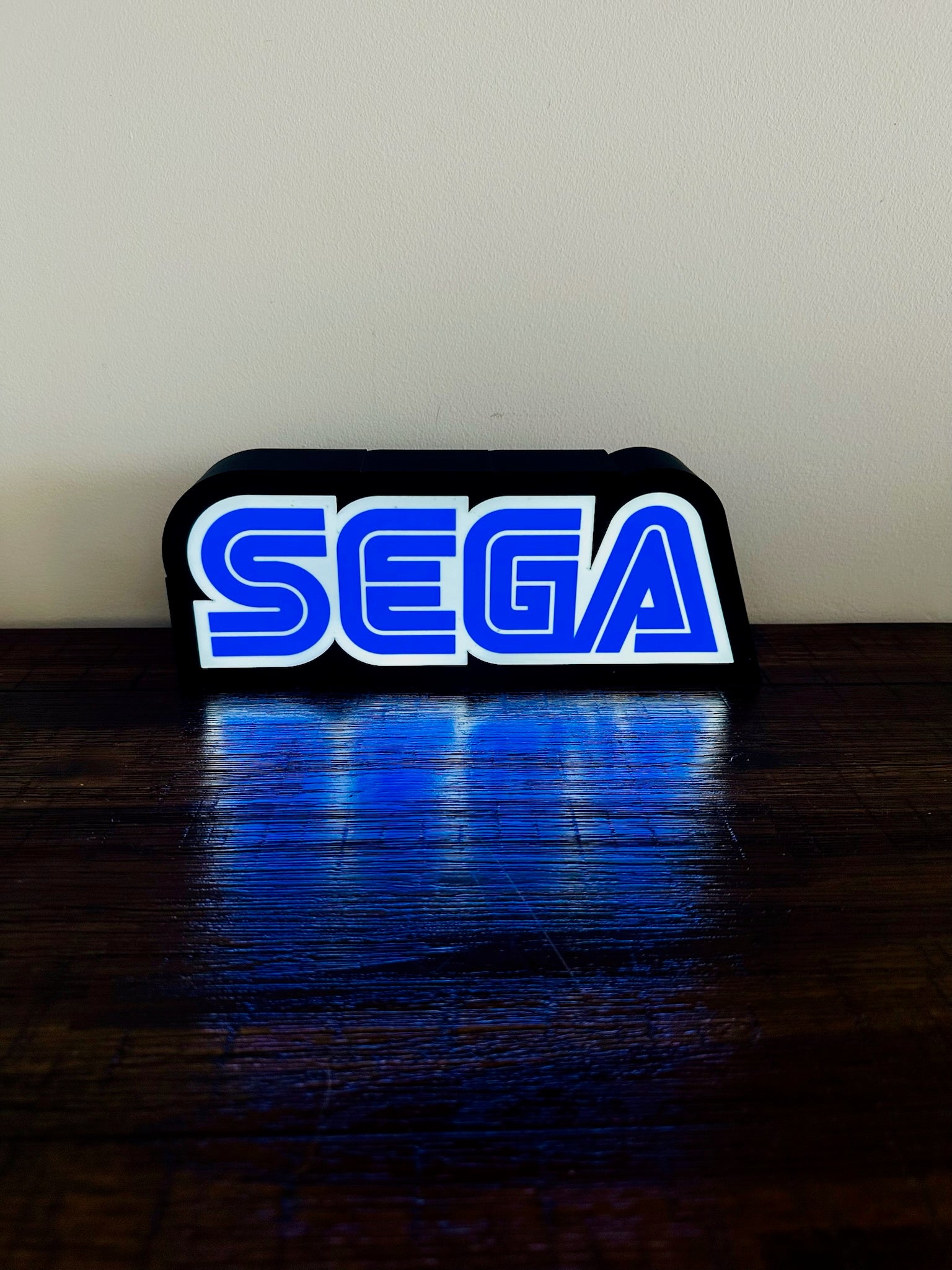 SEGA Light-up Fan Sign - Wall Art - Night Light