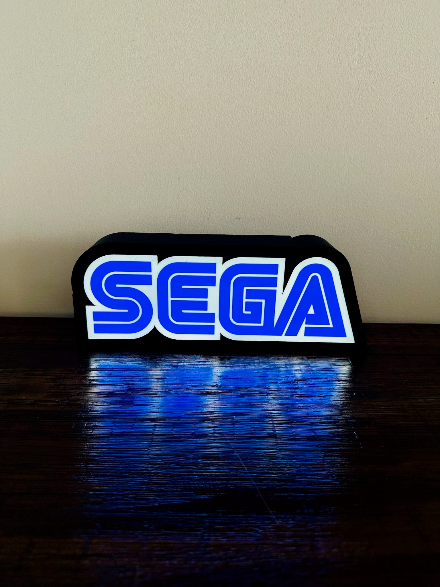 SEGA Light-up Fan Sign - Wall Art - Night Light