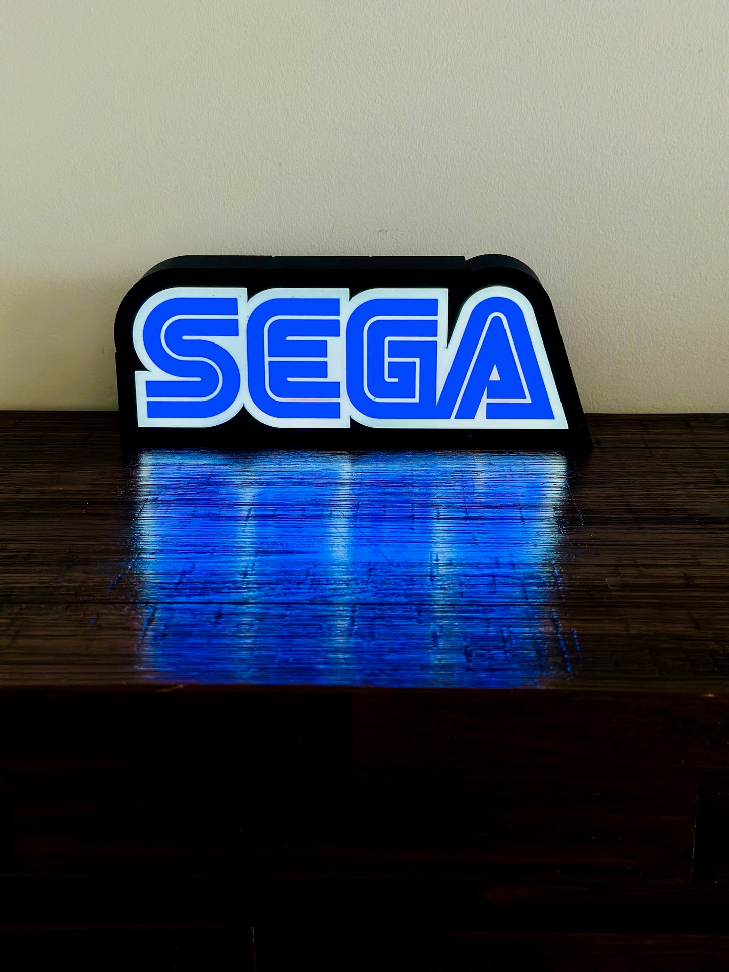 SEGA Light-up Fan Sign - Wall Art - Night Light