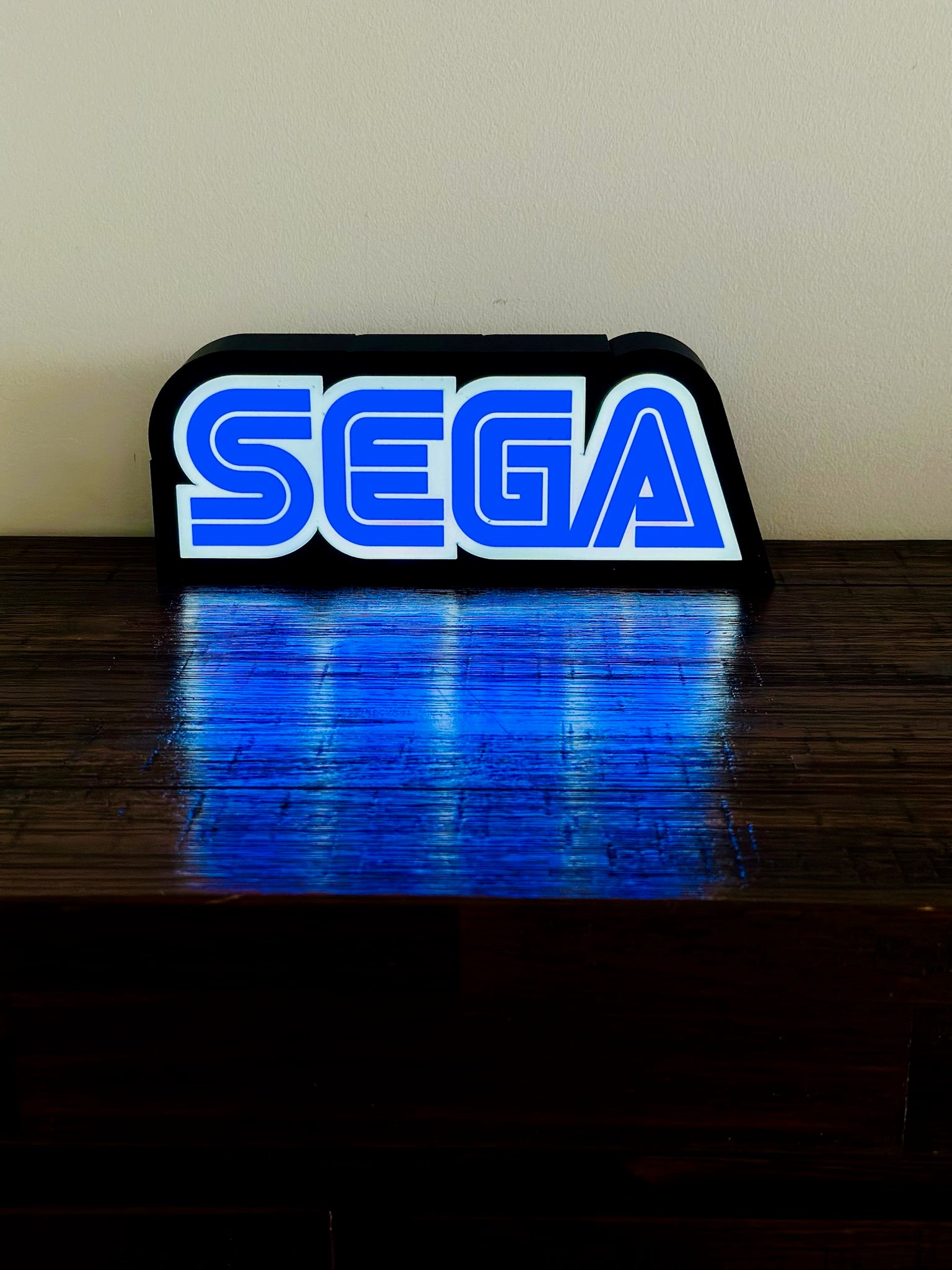 SEGA Light-up Fan Sign - Wall Art - Night Light