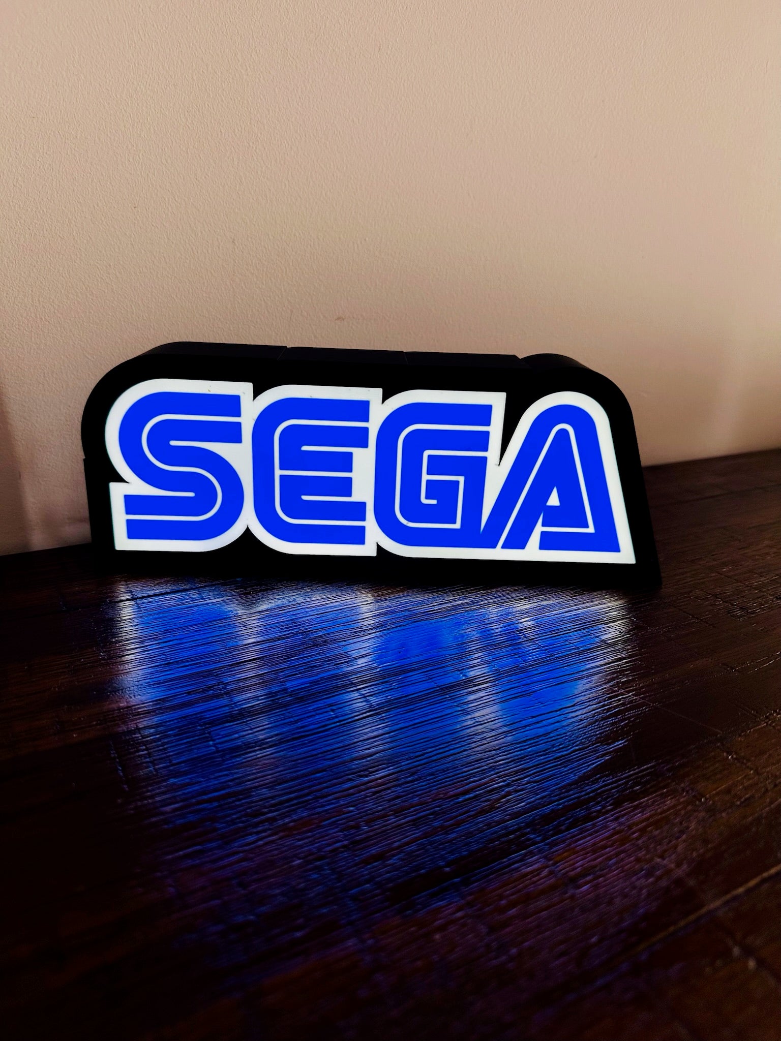 SEGA Light-up Fan Sign - Wall Art - Night Light