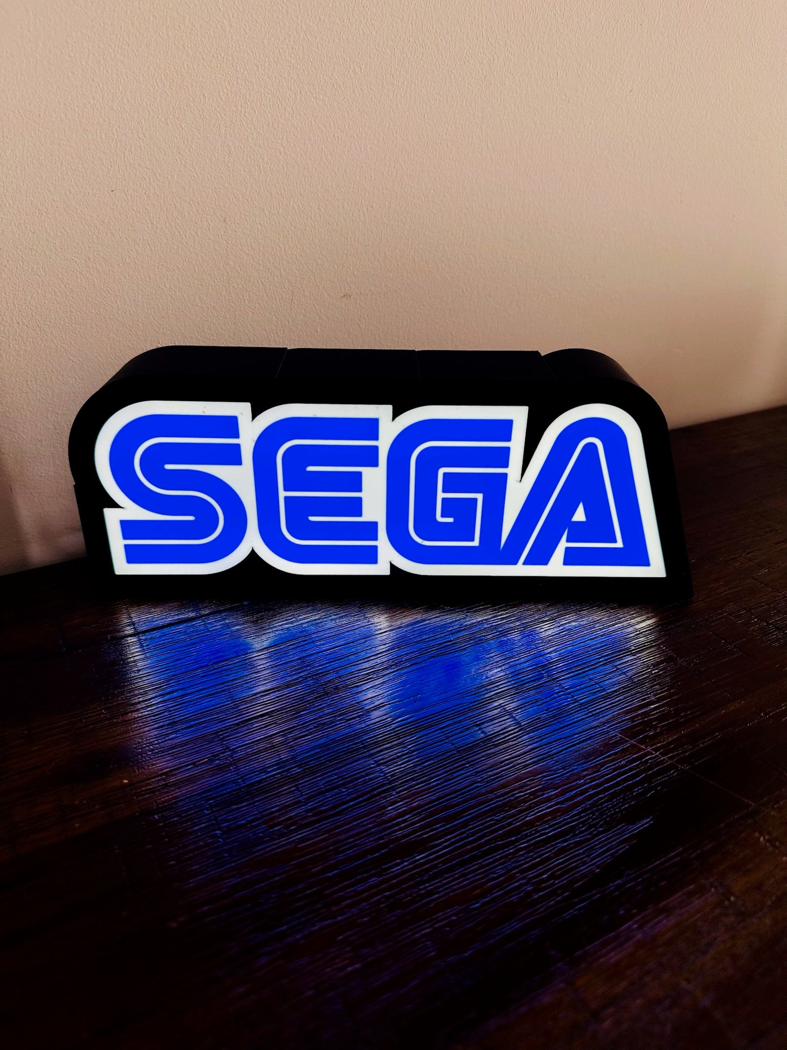 SEGA Light-up Fan Sign - Wall Art - Night Light