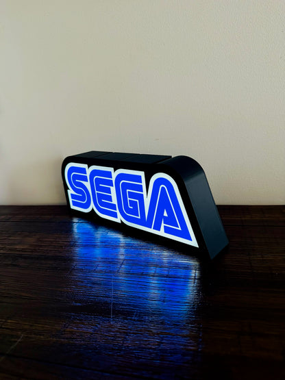 SEGA Light-up Fan Sign - Wall Art - Night Light