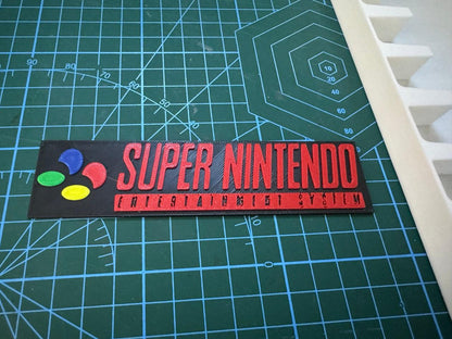 Super Nintendo Game Holder - PAL/Euro Version, Holds 8 Games - 2 Designs/Colours - Michael's 3D World