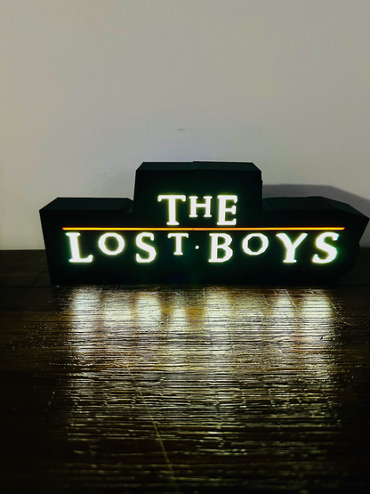 The Lost Boys - Light up Sign / Logo - USB Powered