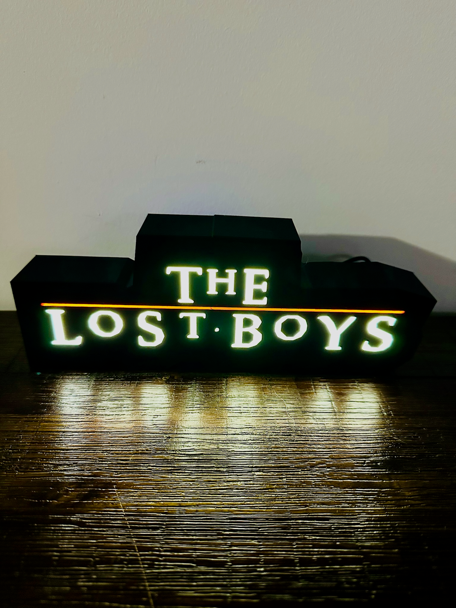 The Lost Boys - Light up Sign / Logo - USB Powered