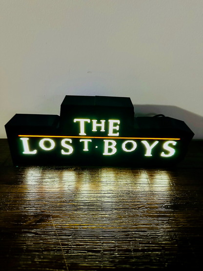 The Lost Boys - Light up Sign / Logo - USB Powered