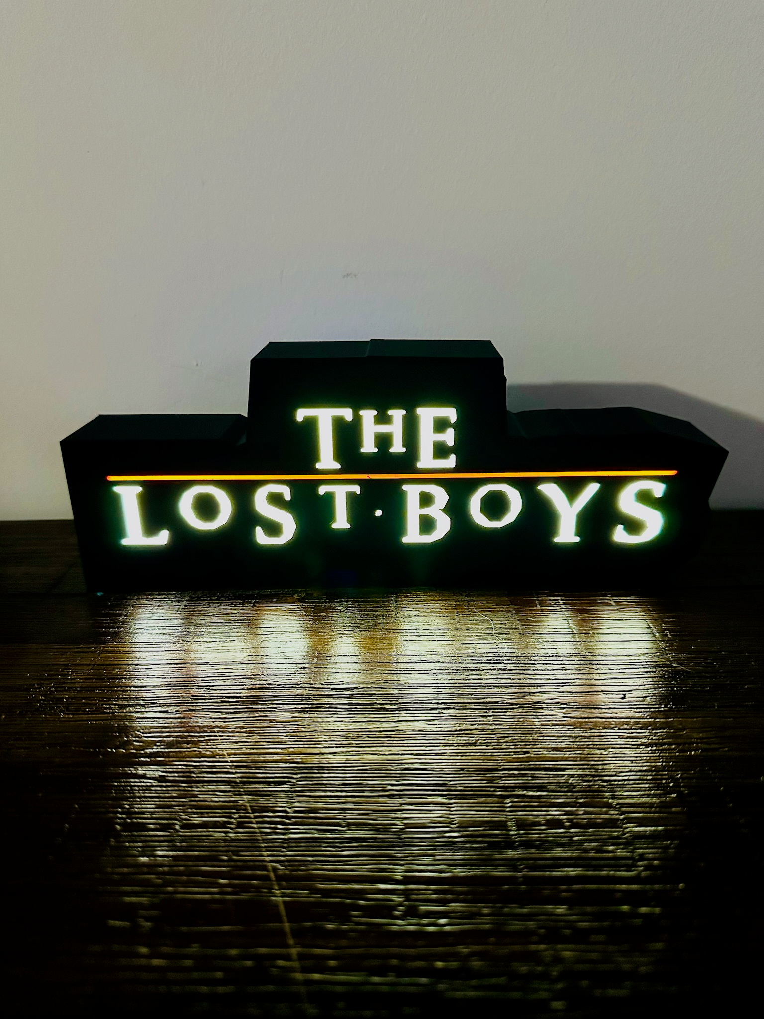 The Lost Boys - Light up Sign / Logo - USB Powered