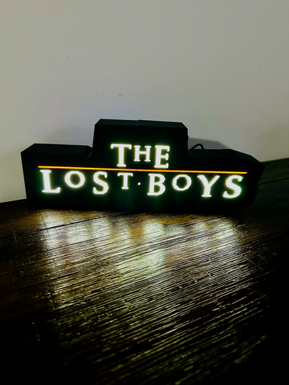 The Lost Boys - Light up Sign / Logo - USB Powered