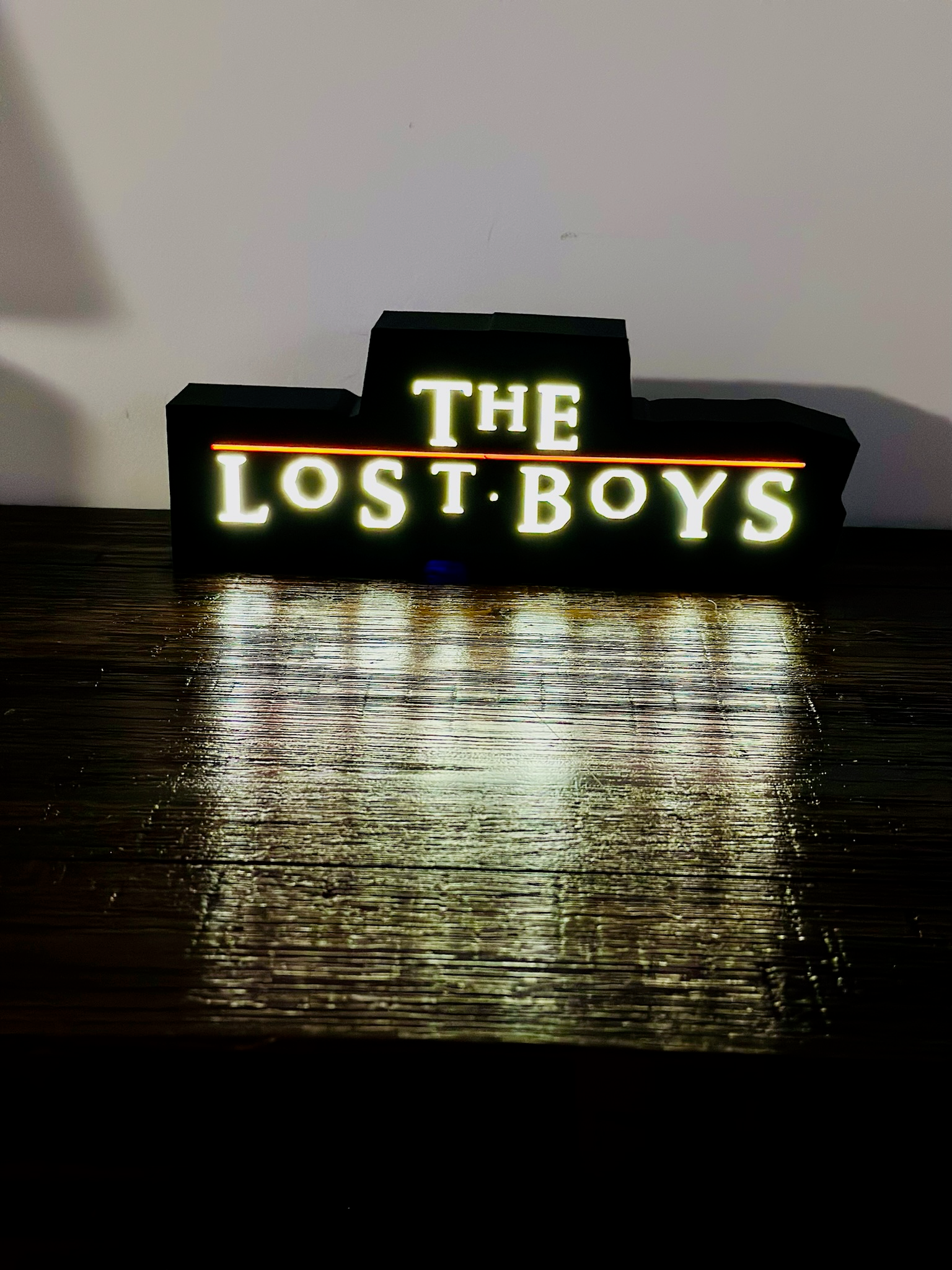 The Lost Boys - Light up Sign / Logo - USB Powered