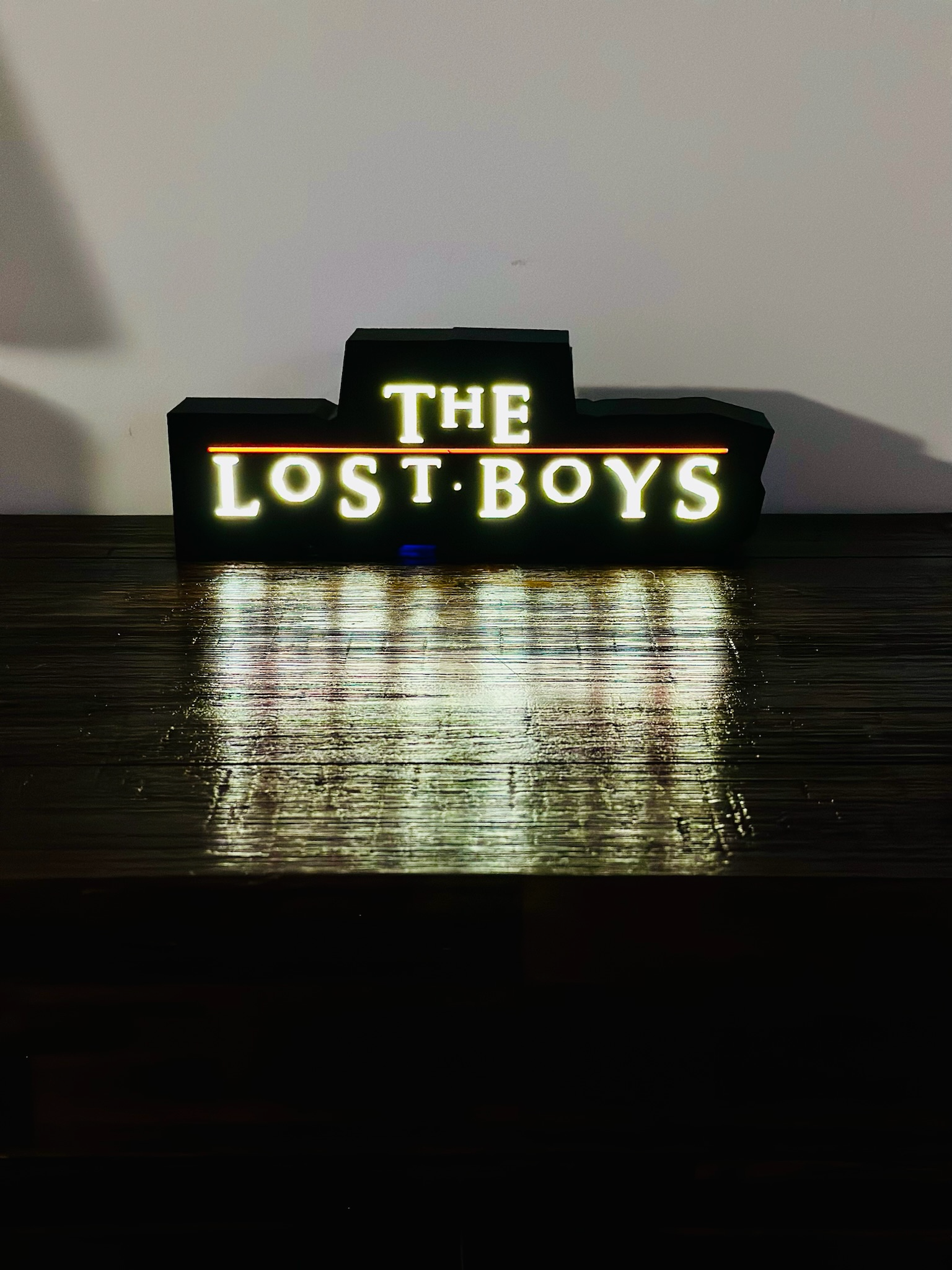 The Lost Boys - Light up Sign / Logo - USB Powered