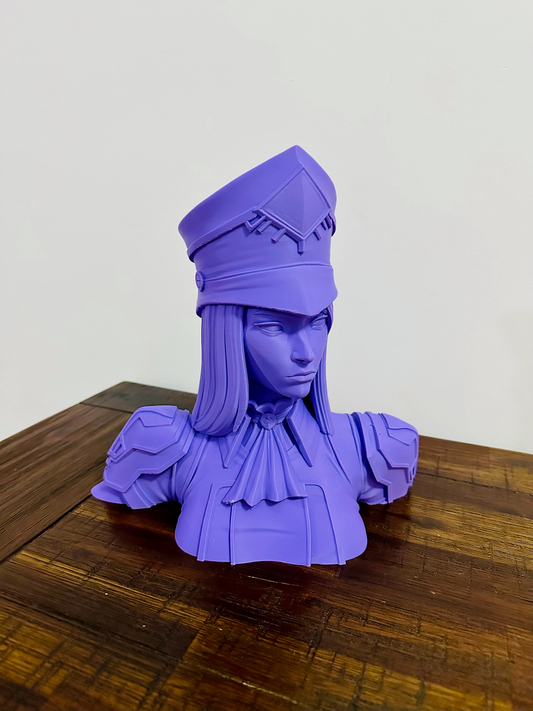 Arcane: Jinx, Vi, Isha & Caitlyn Bust Statues - 24cm Tall, Matte Finish