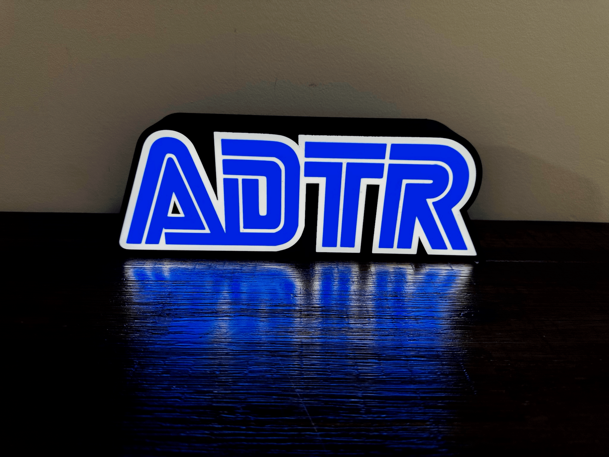 ADTR - A Day To Remember Band Logo - Night Light / Light Up Wall Art