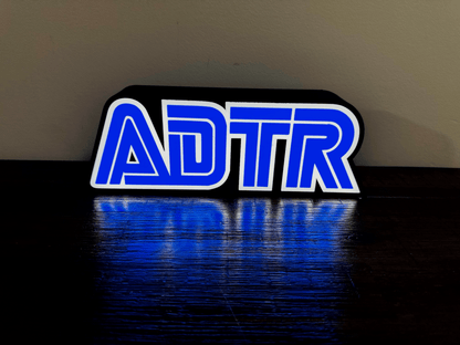 ADTR - A Day To Remember Band Logo - Night Light / Light Up Wall Art