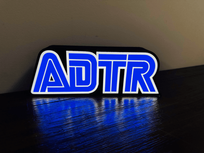 ADTR - A Day To Remember Band Logo - Night Light / Light Up Wall Art